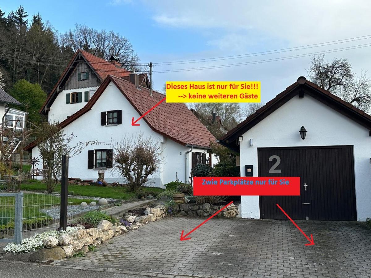 Ferienparadies Am Kammerberg - Ein Ganzes Haus Fuer Sie Alleine!!! Weißenhorn Exterior foto